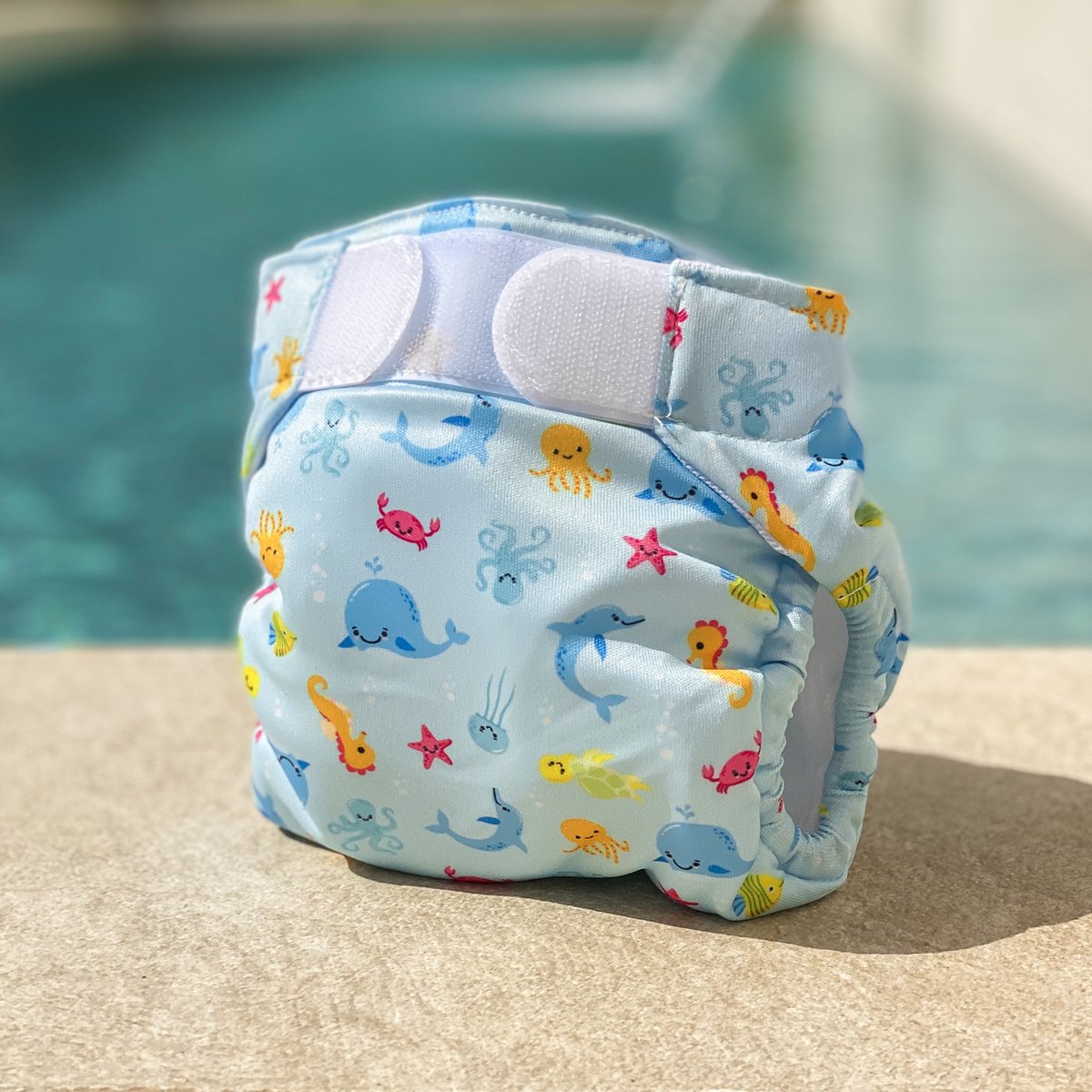 VOORDEEL BABY ZWEMSET : SWIMTRAINER “Classic” ROOD (3MND - 4JR) + WASBARE ZWEMLUIER SIZE 2 (9KG-16KG) BLAUW + HANDPOMP | ZWEMTRAINER | ZWEMBANDJES | Keurmerken: CE-TüV-EN13138-1:2014